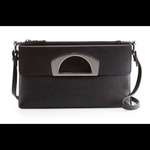 Authentic Large Christian Louboutin Passage Black leather Bag